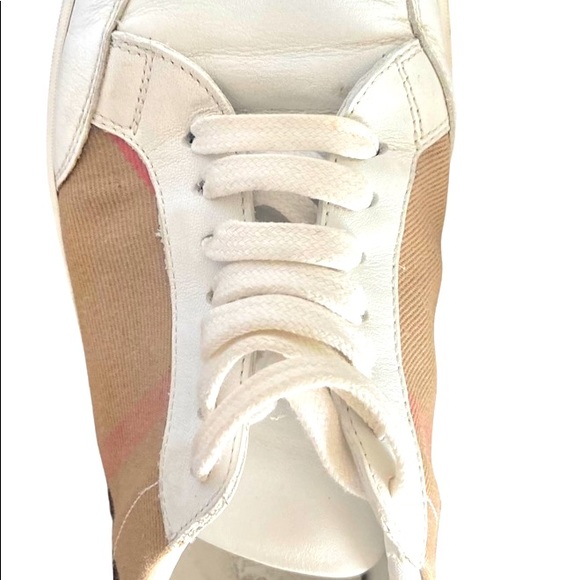 Beautiful gently used Burberry sneakers. - Picture 3 of 5